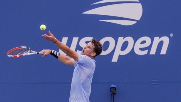 Im größten Tennis-Stadion der Welt: Dominic Thiem