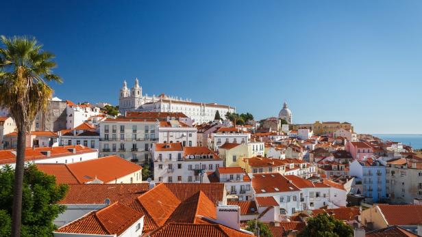 Stadtaufnahme von Lissabon, Portugal