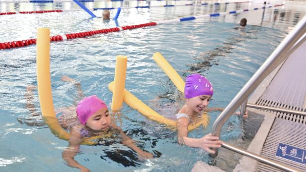 Untertauchen in Floridsdorf: Neue Schwimmhalle ist fertig