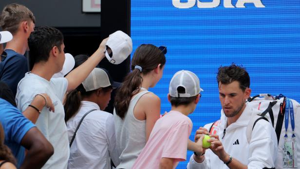 Noch einmal im Mittelpunkt: Dominic Thiem