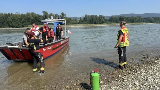 NÖ: Feuerwehren bekämpften Ölfilm auf der Donau