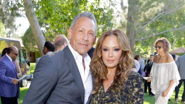 "King of Queens"-Schauspielerin Leah Remini und Sänger und Schauspieler Angelo Pagán 