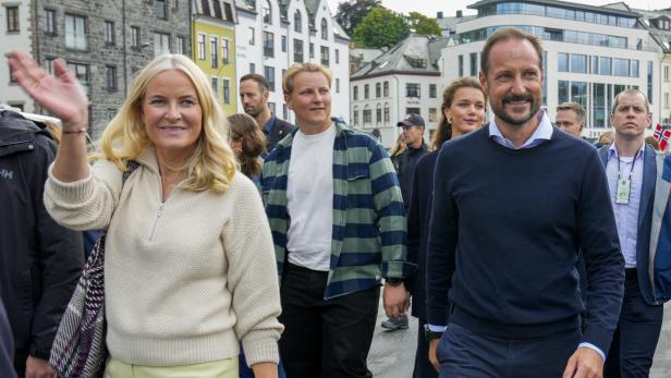 Norwegian Princess Martha Louise and her partner Durek Verrett ahead of their wedding