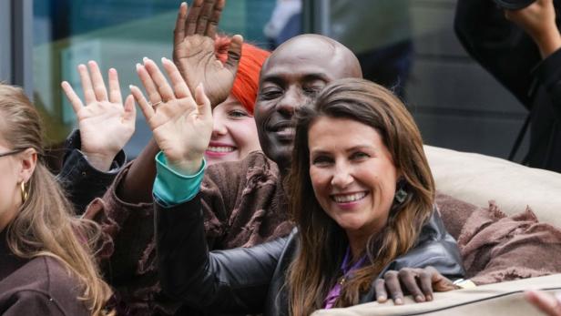 Norwegian Princess Martha Louise and her partner Durek Verrett ahead of their wedding