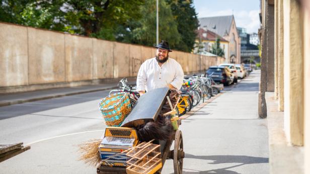 100 Kilometer  weit will Buckovez auf den Spuren seiner Vorfahren durch Tirol ziehen.