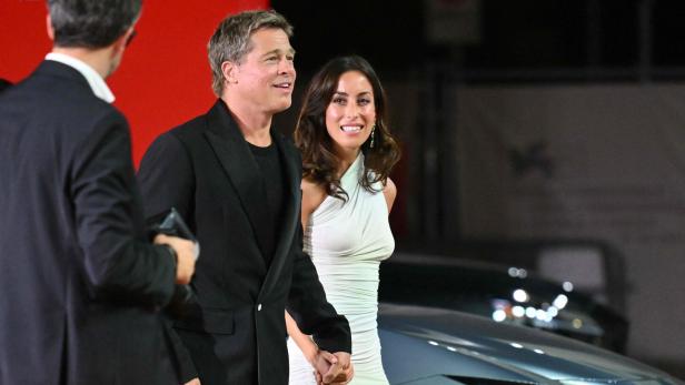 Brad Pitt und Inés de Ramón