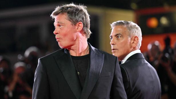 Brad Pitt und George Clooney