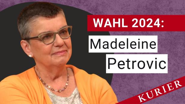 Madeleine Petrovic im Gespräch mit KURIER Chefredakteur