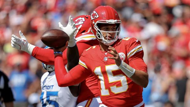 Patrick Mahomes lenkt die Spiele seiner Kansas City Chiefs