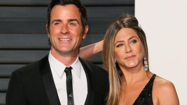  Jennifer Aniston und Justin Theroux (2017)