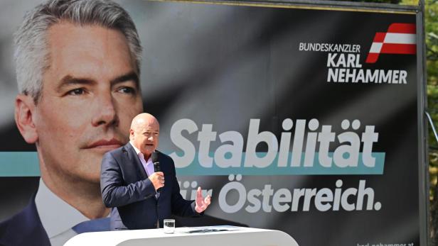 Nationalratswahl: ÖVP plakatiert Stabilität und "starke Mitte"