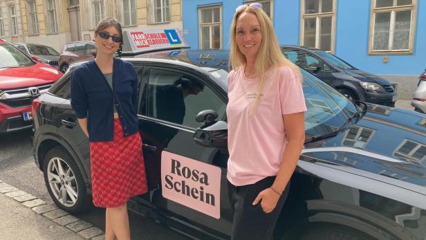 Fahrstunde bei Rosa Schein