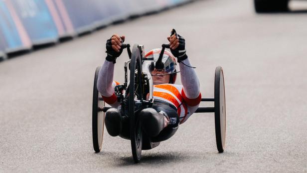 Silber für Handbiker Frühwirth: "Die Medaille geht mir am Arsch vorbei"