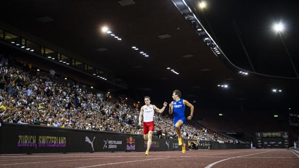 Weltrekordler Duplantis gewann 100-m-Showdown gegen Warholm