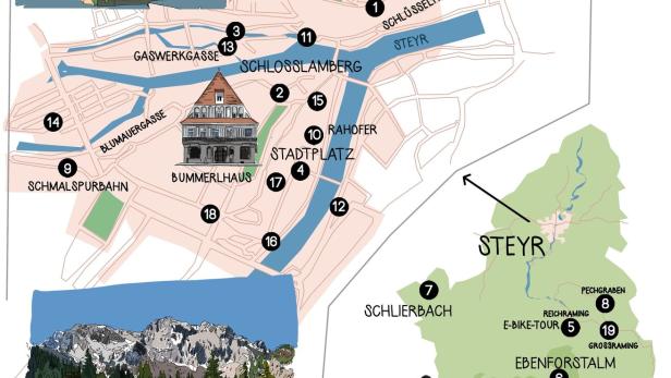 Die besten Hotels, Lokale und Aktivitäten in Steyr