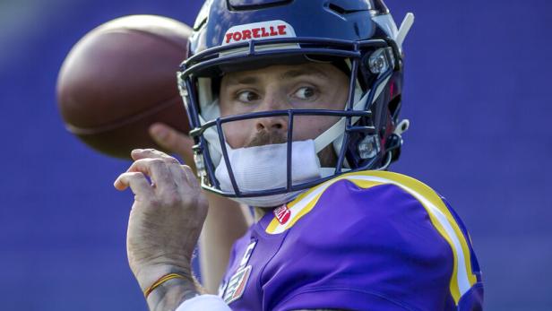 Vikings-Quarterback Ben Holmes