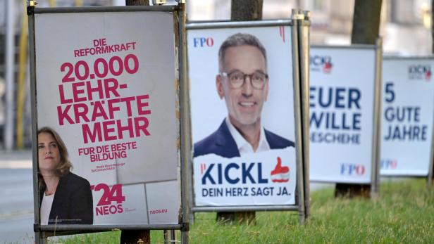 ++ THEMENBILD ++ NR-WAHL: WAHLPALKATE