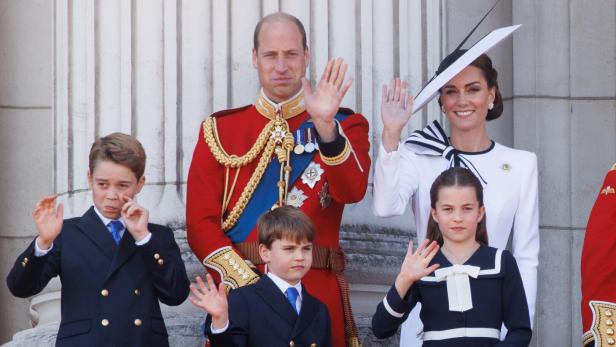 William und Kate mit ihrem Nachwuchs