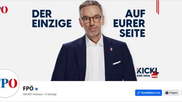 Facebook-Seite der FPÖ.