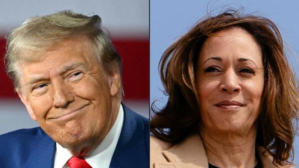 Donald Trump und Kamala Harris rittern um das US-Präsidentenamt