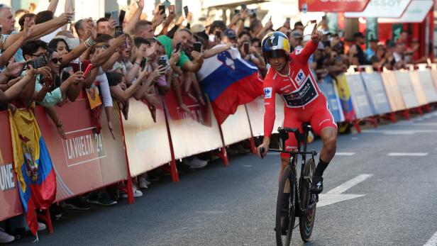 Rad-Star Primoz Roglic krönt sich zum Rekordsieger der Vuelta