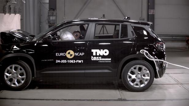 Euro NCAP-Crashtest: Nur drei Sterne für den Jeep Avenger