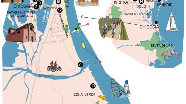 Die besten Hotels, Lokale und Aktivitäten rund um Venedig