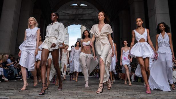 Prabal Gurung bei der New York Fashion Week.