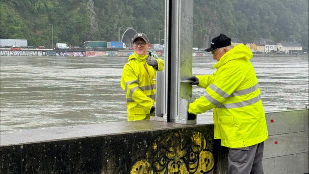 In Linz wird Phase I des Hochwasserschutzes aufgebaut