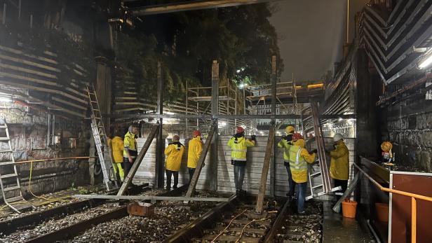 Wienflussradweg: Nach Hochwasser-Sperre wieder geöffnet