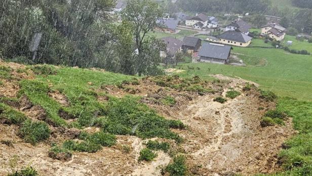 Starkregen in OÖ, dennoch gibt es vorerst leichte Entwarnung