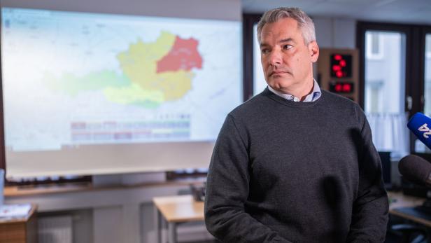 Nehammer zu Unwetter-Einsätzen: "Wenn die Mittel nicht ausreichen, werden sie erhöht"