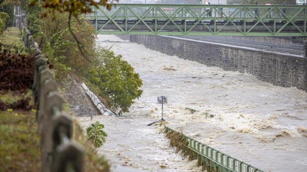 Hochwasser am Wienfluss