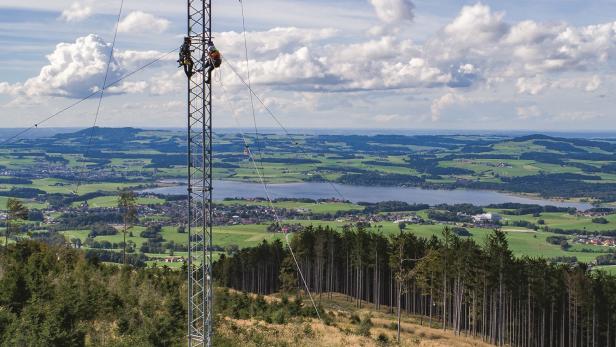 Die Windmessanlage Lehmberg der Salzburg AG wurde bereits Opfer von Vandalismus