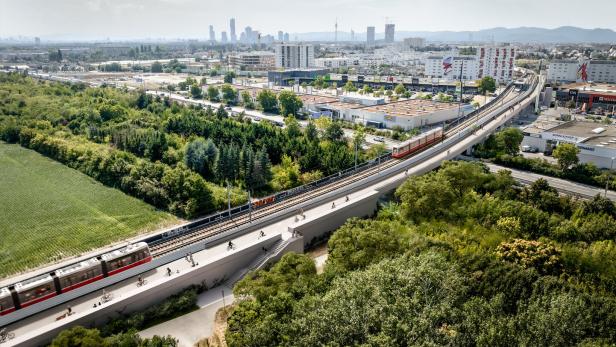 Wien-Donaustadt: Neue Fahrradbrücke soll über Gleise und S2 führen