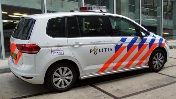 Polizeiauto in den Niederlanden