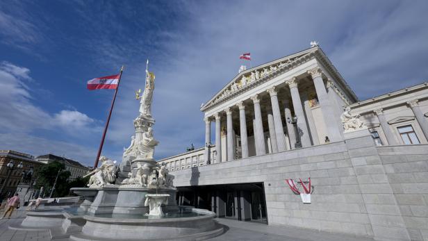 Parlamentsgebäude in Wien