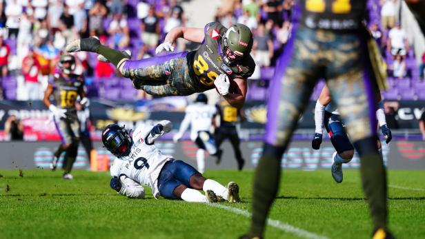 Zweiter Titel im Visier: Die Vienna Vikings heben ab, um sich im ELF-Finale gegen Rhein Fire zum Rekordchampion zu küren