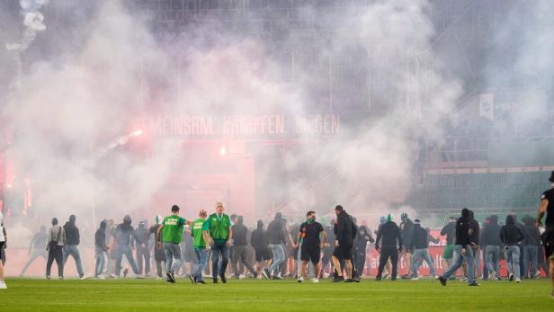 Nach Derby-Skandal: Aufarbeitung bei Rapid und Austria verläuft schleppend