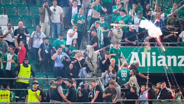 Austria-"Fans" lösten Ausschreitungen nach Derbysieg von Rapid aus