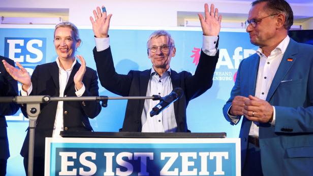 "Wir schieben sie alle ab": AfD spielte aggressives Lied auf Wahlparty