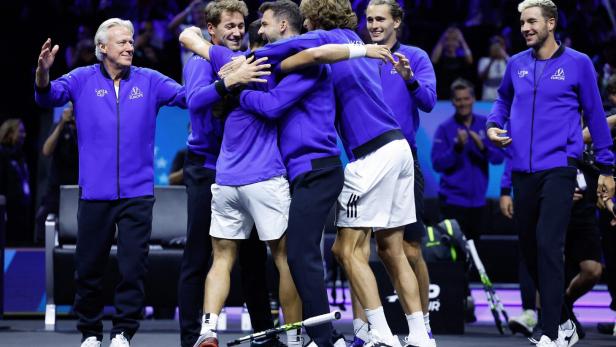 Erster Titel für das Team Europa im Laver Cup seit 2021