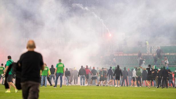 Nächster Skandal nach dem 2:1 von Rapid gegen die Austria im 343. Derby