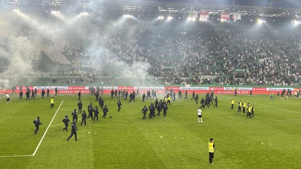 Skandalderby zwischen Rapid und Austria Wien