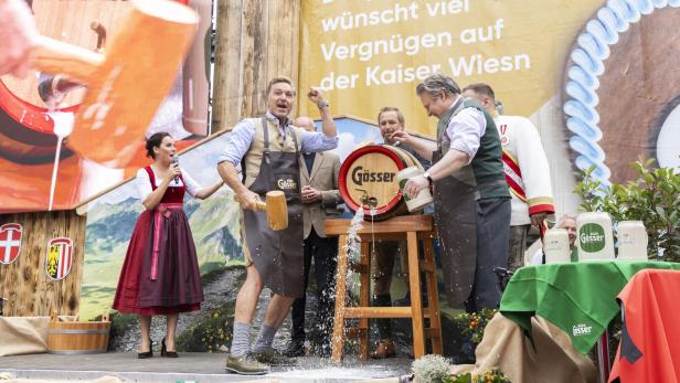 Ludwig bei der Wiesn-Eröffnung: "Wir können hart arbeiten in Wien, aber auch gut feiern"