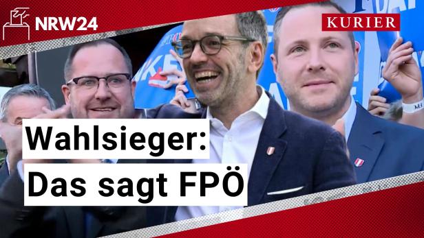 Kickl großer Wahlsieger: So reagiert FPÖ