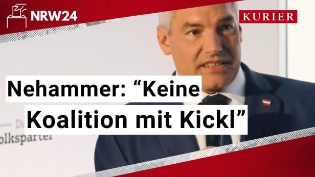 Nationalratswahl: Nehammer will keine Koalition mit Kickl