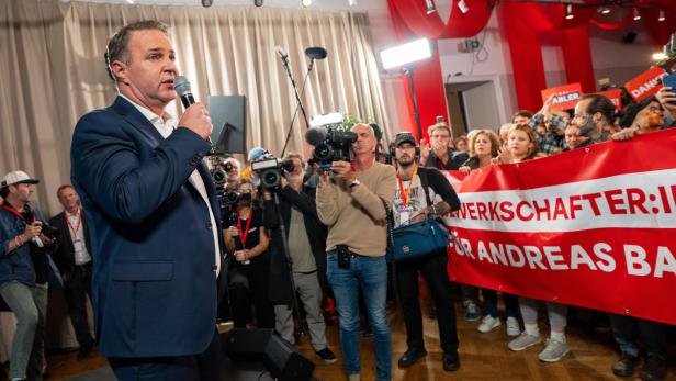 „Wir müssen dranbleiben“: Andreas Babler erreicht nur Platz 3 für die SPÖ