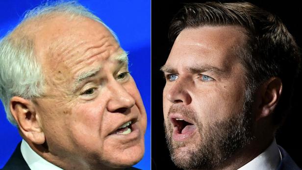 US-Wahl: TV-Duell Vance vs. Walz soll hochdramatisch werden