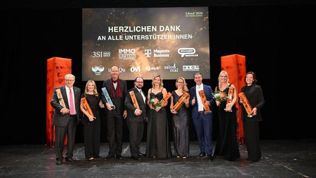 Ariel Muzicant, Colliers; Bettina Zaininger, Estina; Daniel Jelitzka, JP; Stephan Pasquali, 3SI; Claudia Brey, ÖBB; Daniela Unterholzner,  neunerimmo/neunerhaus; Michael Schmidt, 3SI; Ellen Moll, Dr. Moll&Punt und  Martina Hirsch, sReal